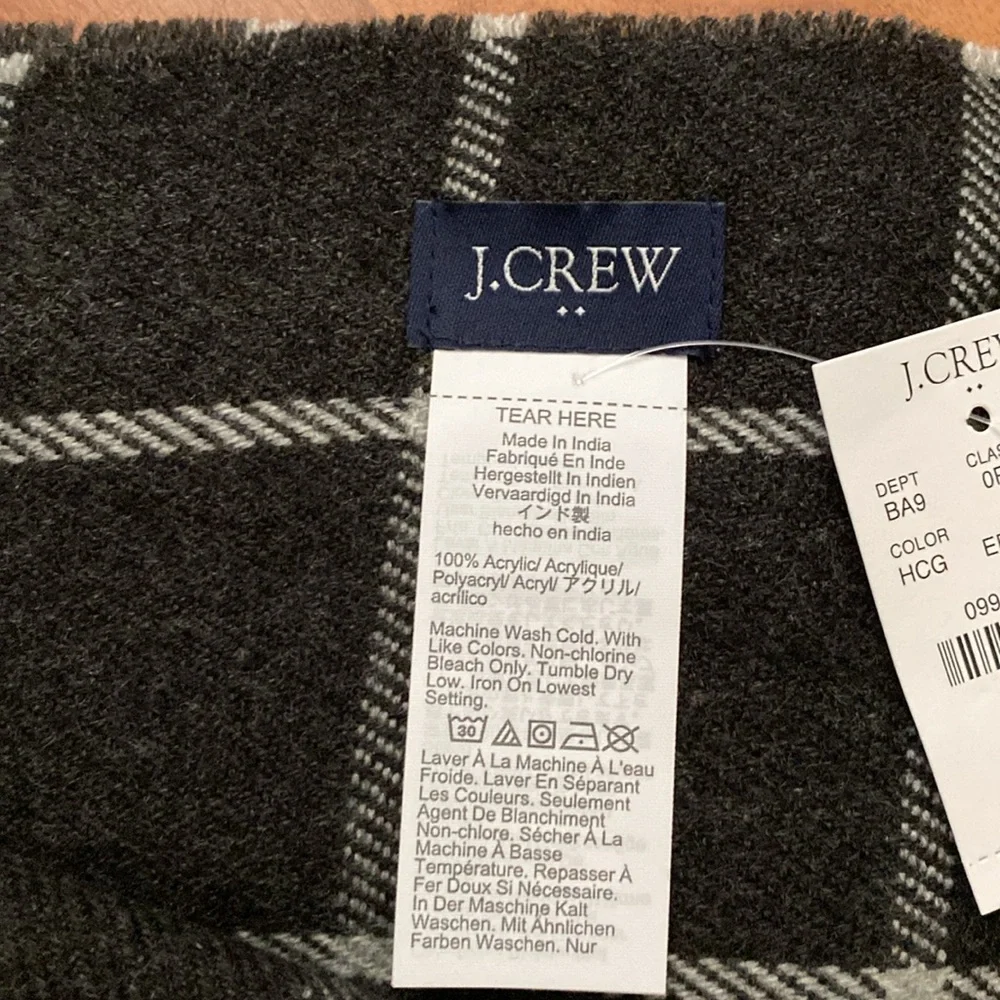 J. Crew Factory brown gray